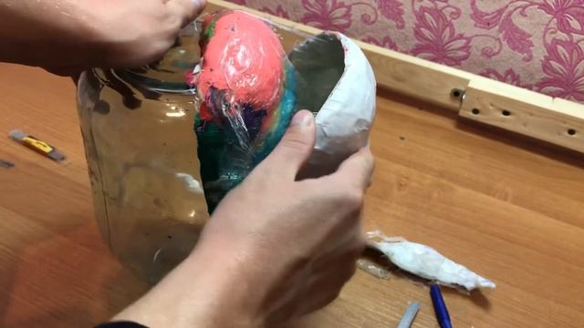 Как сделать маску из папье-маше своими руками смотреть онлайн