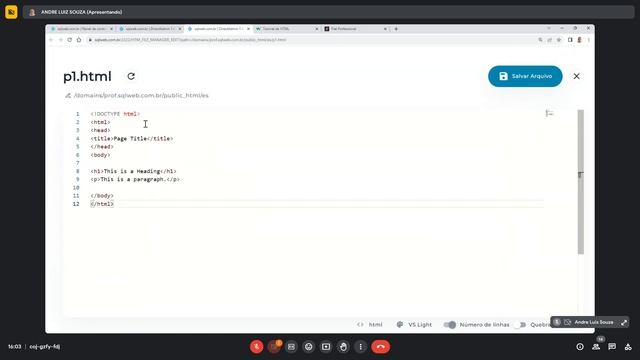 2023-2: Engenharia de Software / Html / JavaScript - (Aula 1 - 11/08/2023) - CTIT/Cefores/UFTM