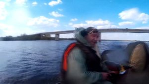 Сплав по р.Волхов на моторной лодке Адмирал 380. 2-я серия.