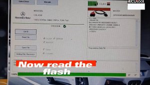foxflash OTB adapter with Mercedes CRD ecu