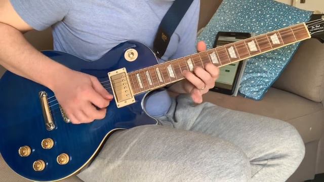 Kid Charlemagne Guitar Solo Cover смотреть онлайн