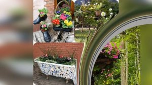 Необычно красивые Цветочные клумбы для Оригинального оформления детского сада. Много идей для клумб