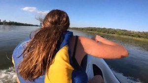 Прогулка на гидроцикле по Днепру на BRP 130 GTS SEA-DOO бомбардир