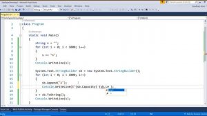 C# Tutorial | String Builder In C#