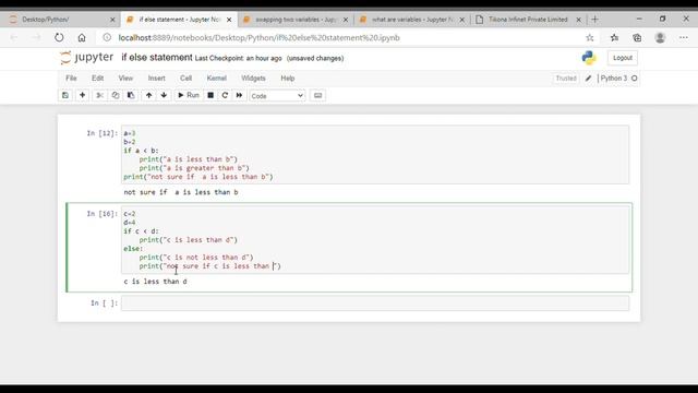 Python Tutorial-if else statement   part2