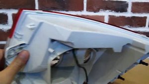 Шкода Октавия А7 Skoda Octavia A7 Фонарь задний диодный Led Hella рестайлинг с одной диодной дорожк