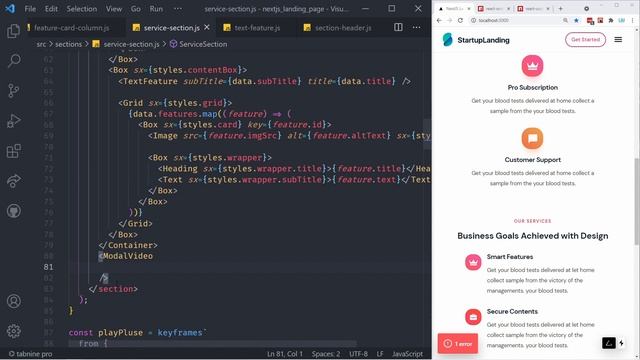 Build and Deploy a Premium Next JS React Website | Landing Page, Business Website, Portfolio