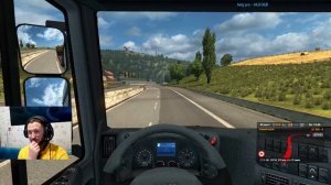 Стрим по игре Euro Truck Simulator 2 #4 - Онлайн грузоперевозки в пати