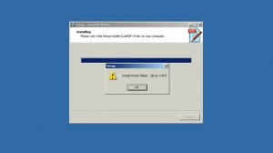 Install Printer Failed Error 1797 inside VM VirtualBox XP