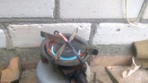 Примус ПТ-2 "Мотор Січ" після доробки/Prymus PT-2 Motor Sich" po sfinalizowaniu