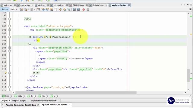 eJournal [05] | JAVA JEE | La pagination смотреть онлайн