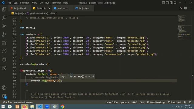 Javascript Master Class Project Part 2