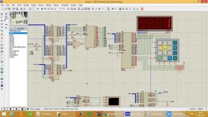 Calculatrice a base du Intel 8086 (programmation assembleur et simulation ISIS)