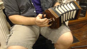 1705 - Wood Lachenal Anglo Concertina C-G M 20 $799