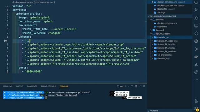 Running Apps in Containerized Splunk смотреть онлайн