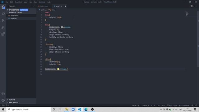 Animated CSS Loader 2021 | HTML & CSS Tutorial for Beginners
