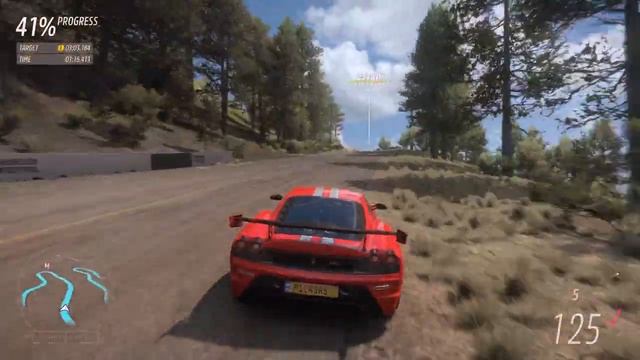Forza Horizon 5 - Ferrari 430 Scuderia - Volcan Sprint смотреть онлайн