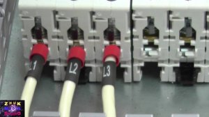 Сборка щитка с розетками