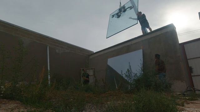 разгрузка тяжелых стеклопакетов смотреть онлайн