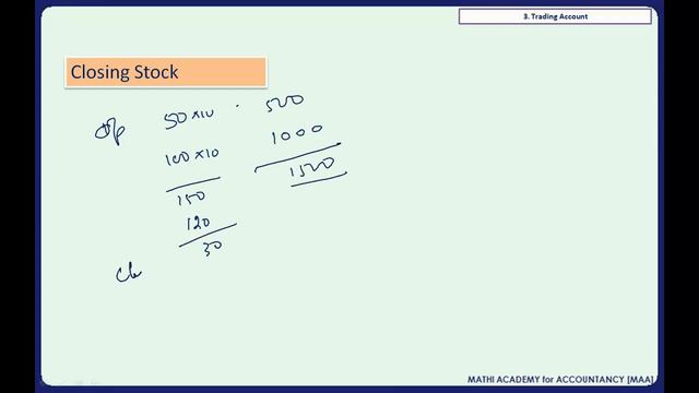 Trading Accounts-Intro-CA Foundation-தமிழில்-Ppl & Prac. of Accounting-Chapter-7-U1-Lesson-3 смотреть онлайн