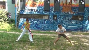 10. Kölner Elf — KulturZeit — Ein kleiner Familien-Capoeira-Workshop mit Paulo zum Mitmachen