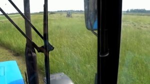 заканчиваем сенокос двумя косилками  виракс с т 25  мтз с прицепной