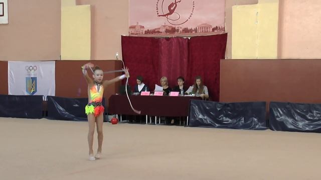 Байдаленко Аліна (скакалка) 06.02.2016 Художественная гимнастика. Чемпионат Черниговской области смотреть онлайн