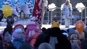 Открытие городской ёлки в Ангарске