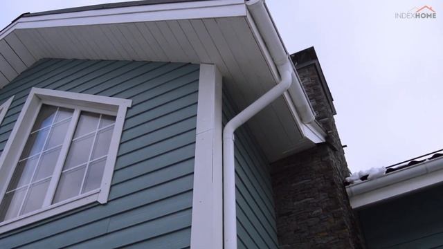 Каркасный дом в фиброцементном сайдинге КЕДРАЛ (CEDRAL) смотреть онлайн