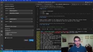 Create a Pull Request from Visual Studio Code [1/3]