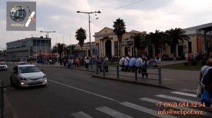 Дорога от вокзала Адлера к ПСОУ Границе Абхазии