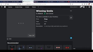 How To Get Winning Smile | Roblox
