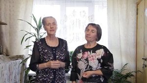 Раиса и Наталья Спускается над озером закат