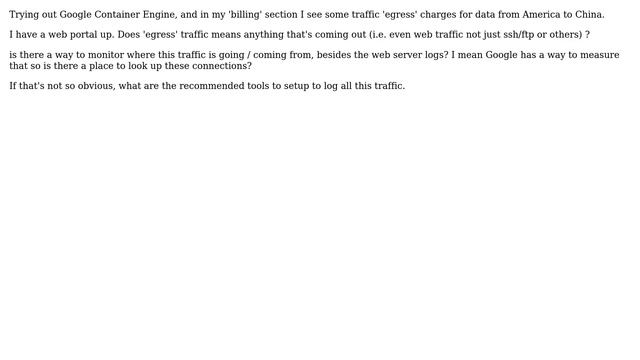DevOps & SysAdmins: Google Cloud egress traffic to china смотреть онлайн