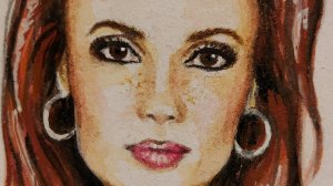 Магнит с портретом поэтессы, певицы и композитора Татьяны Снежиной