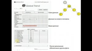 Заполнение контракта Глобал Тренд