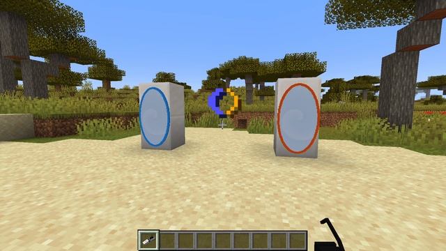 I made PORTAL GUNS in Vanilla Minecraft | Portal Guns Datapack смотреть онлайн