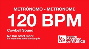 120 BPM Metronome | Metrónomo 120 BPM | Métronome 120 BPM | 120 बीपीएम मेट्रोनोम