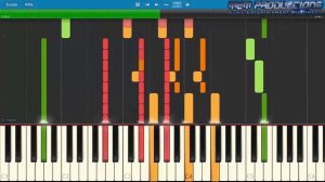 Keyboard / Piano Tutorial | Rammstein - Amour