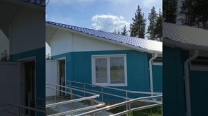 Зона отдыха автотрассы "М4 Дон" летом