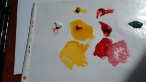 Получила заказ от арт-маркет Красный карандаш. Тестирую краски  масляные "Подольск арт-центр"