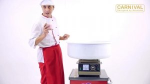 Аппарат сахарной ваты, вертикальная подача. Carnival