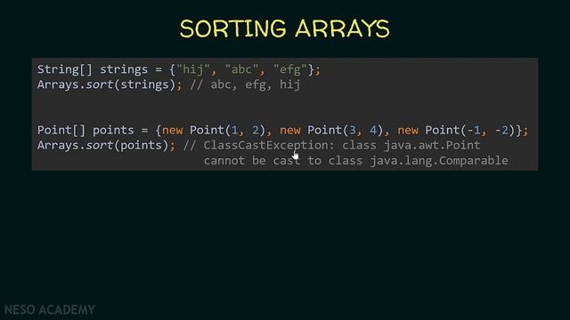 The Arrays Class in Java (Part 1)