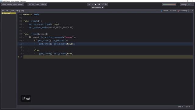 Shortcuts to Code Faster in the GDscript Editor (Godot tutorial) смотреть онлайн