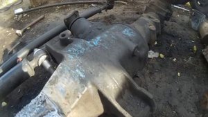 Переоборудование МТЗ 82 (старый мост) под насосдозатор