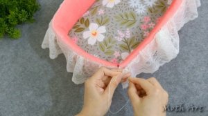 Изумительная КРОВАТКА из Пластиковой Корзины ?️ Постель для Куклы Своими Руками