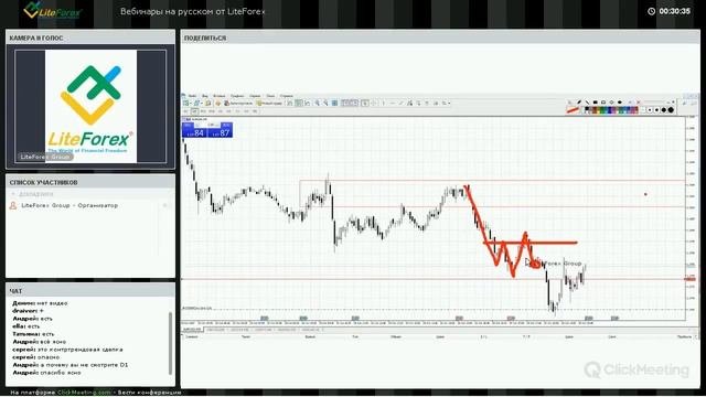 Вебинар Форекс от LiteForex: Онлайн торговля на Форекс 20.10.2017 г.