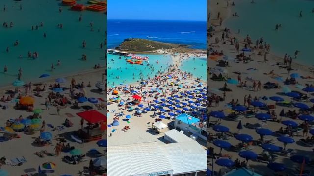 Nissi Beach Ayia Napa Cyprus 2022 by Drone