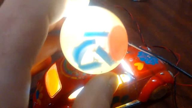 Светильник с воском и светящимися предметами Фольксваген Жук. смотреть онлайн