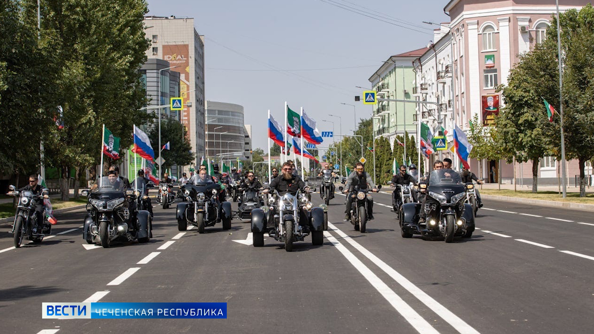В Грозном после реконструкции открыли улицу имени Лорсанова